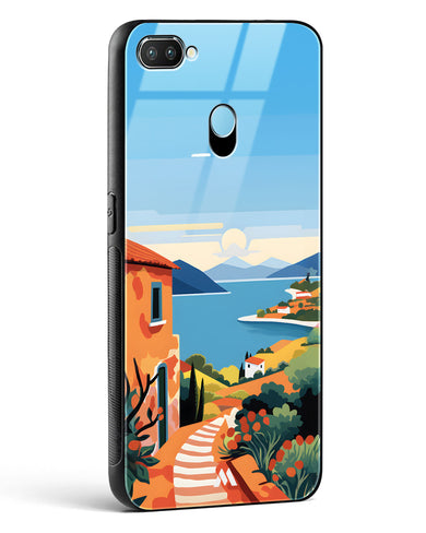 Mediterranean Escape Glass Case Phone Cover (Realme)