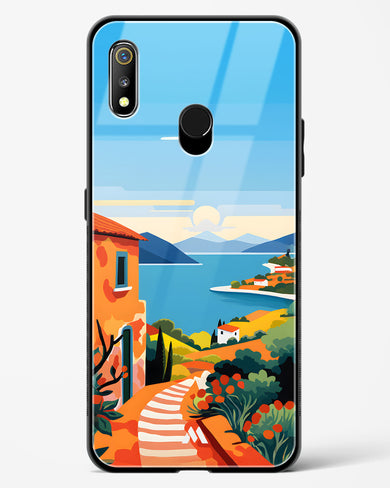 Mediterranean Escape Glass Case Phone Cover (Realme)