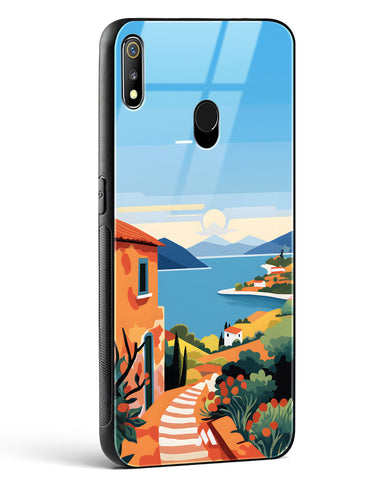 Mediterranean Escape Glass Case Phone Cover (Realme)