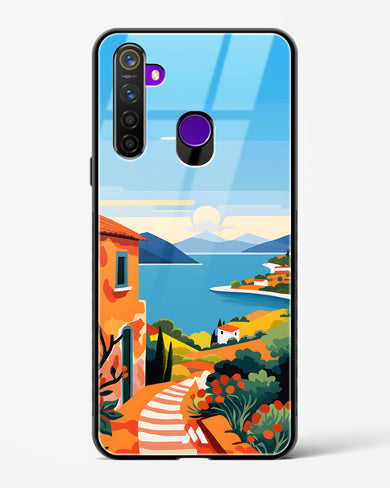 Mediterranean Escape Glass Case Phone Cover (Realme)
