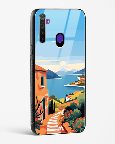 Mediterranean Escape Glass Case Phone Cover (Realme)