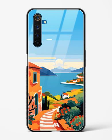 Mediterranean Escape Glass Case Phone Cover (Realme)