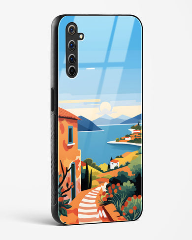Mediterranean Escape Glass Case Phone Cover (Realme)