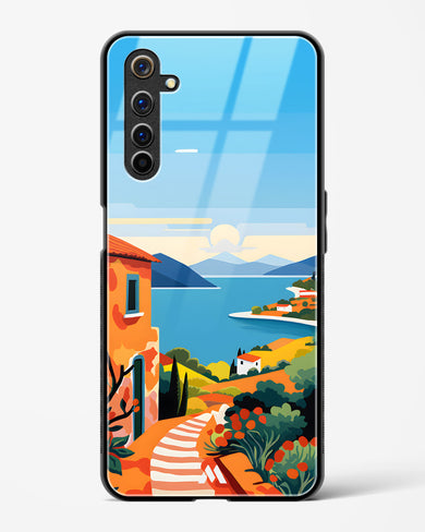 Mediterranean Escape Glass Case Phone Cover (Realme)