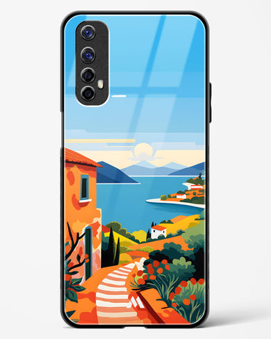 Mediterranean Escape Glass Case Phone Cover (Realme)