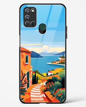 Mediterranean Escape Glass Case Phone Cover (Realme)