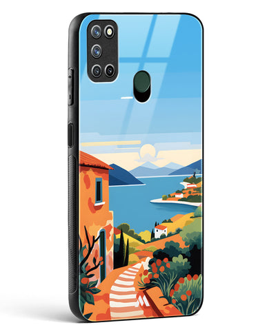 Mediterranean Escape Glass Case Phone Cover (Realme)
