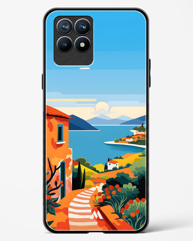 Mediterranean Escape Glass Case Phone Cover (Realme)