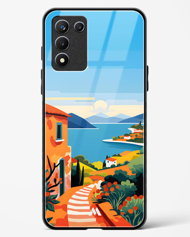 Mediterranean Escape Glass Case Phone Cover (Realme)
