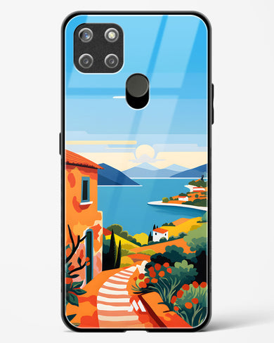 Mediterranean Escape Glass Case Phone Cover (Realme)