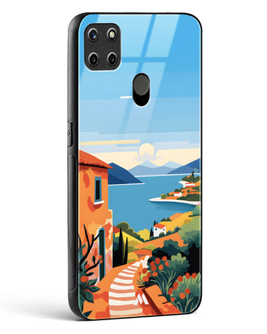Mediterranean Escape Glass Case Phone Cover (Realme)