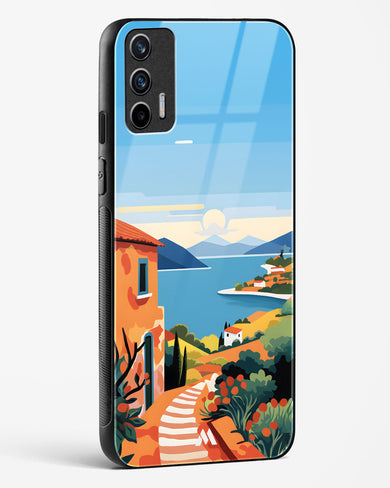 Mediterranean Escape Glass Case Phone Cover (Realme)