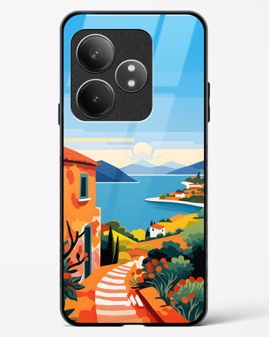 Mediterranean Escape Glass Case Phone Cover (Realme)