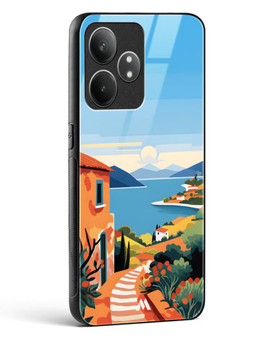 Mediterranean Escape Glass Case Phone Cover (Realme)