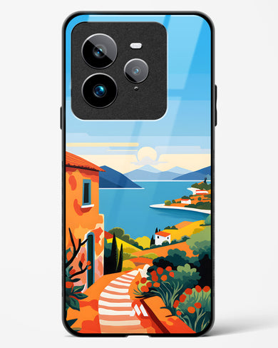 Mediterranean Escape Glass Case Phone Cover (Realme)