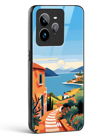 Mediterranean Escape Glass Case Phone Cover (Realme)