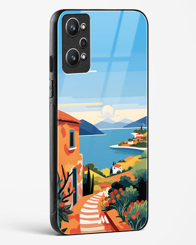 Mediterranean Escape Glass Case Phone Cover (Realme)