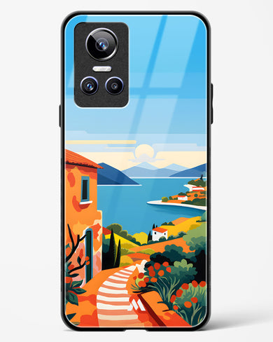 Mediterranean Escape Glass Case Phone Cover (Realme)