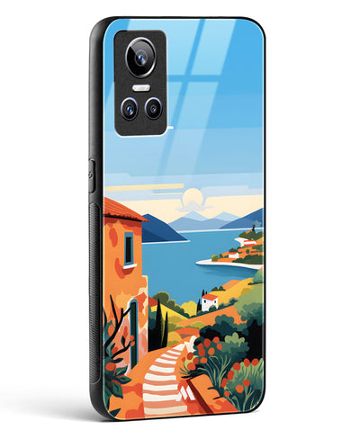 Mediterranean Escape Glass Case Phone Cover (Realme)