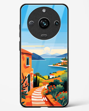 Mediterranean Escape Glass Case Phone Cover (Realme)
