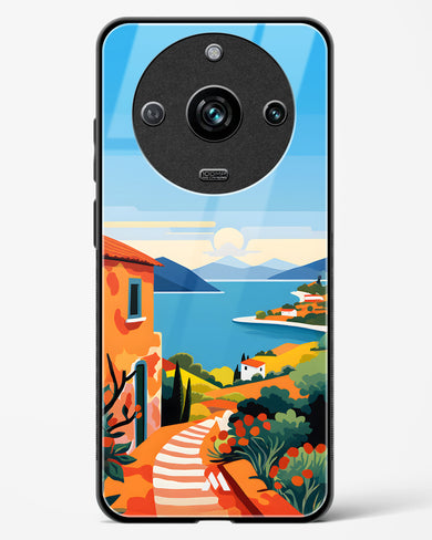 Mediterranean Escape Glass Case Phone Cover (Realme)