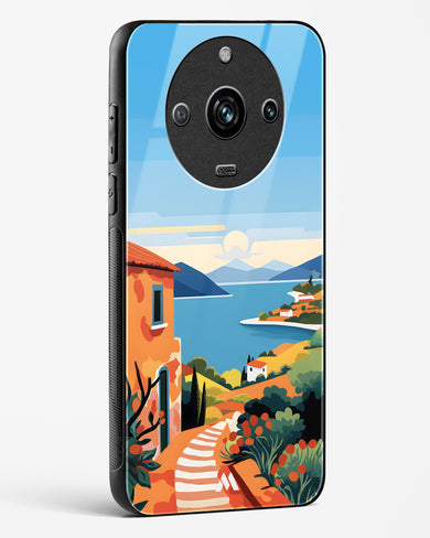 Mediterranean Escape Glass Case Phone Cover (Realme)