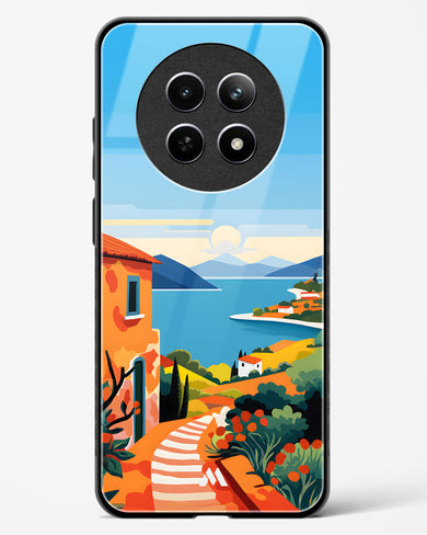 Mediterranean Escape Glass Case Phone Cover (Realme)