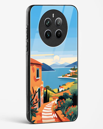 Mediterranean Escape Glass Case Phone Cover (Realme)