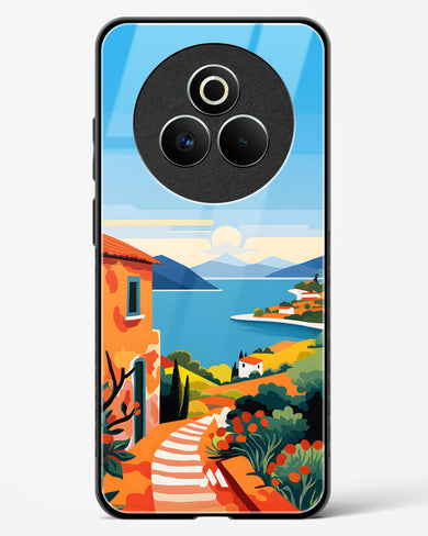 Mediterranean Escape Glass Case Phone Cover (Realme)