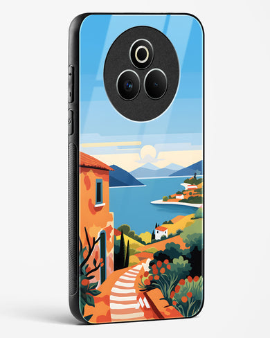 Mediterranean Escape Glass Case Phone Cover (Realme)