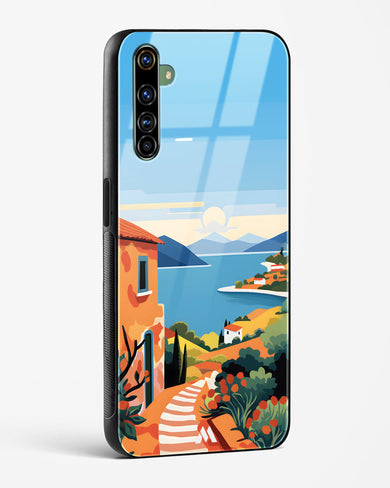 Mediterranean Escape Glass Case Phone Cover (Realme)