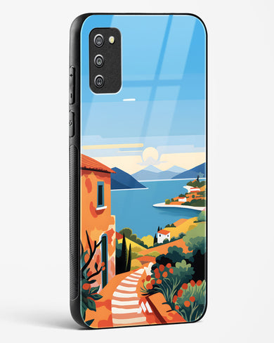 Mediterranean Escape Glass Case Phone Cover (Samsung)