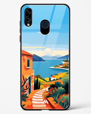 Mediterranean Escape Glass Case Phone Cover (Samsung)