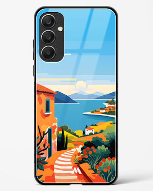 Mediterranean Escape Glass Case Phone Cover (Samsung)