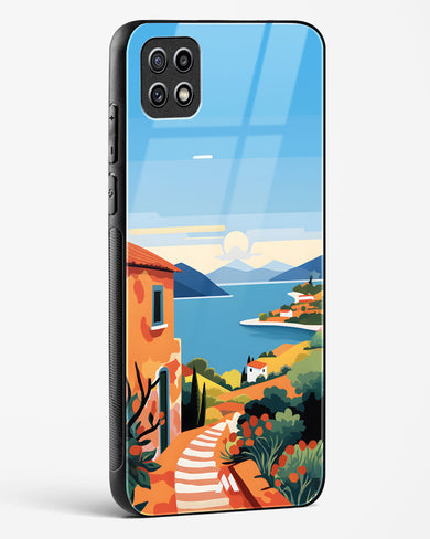 Mediterranean Escape Glass Case Phone Cover (Samsung)