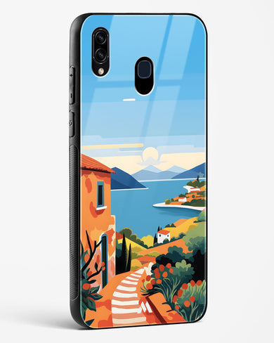 Mediterranean Escape Glass Case Phone Cover (Samsung)