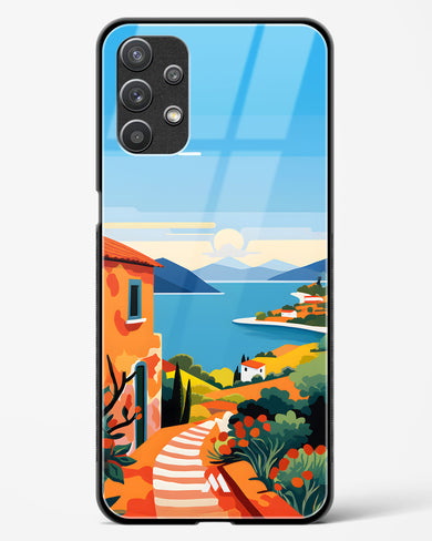 Mediterranean Escape Glass Case Phone Cover (Samsung)
