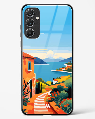 Mediterranean Escape Glass Case Phone Cover (Samsung)