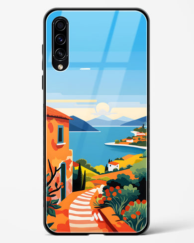 Mediterranean Escape Glass Case Phone Cover (Samsung)