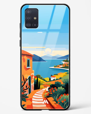 Mediterranean Escape Glass Case Phone Cover (Samsung)