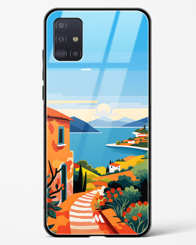 Mediterranean Escape Glass Case Phone Cover (Samsung)