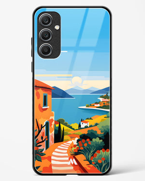 Mediterranean Escape Glass Case Phone Cover (Samsung)