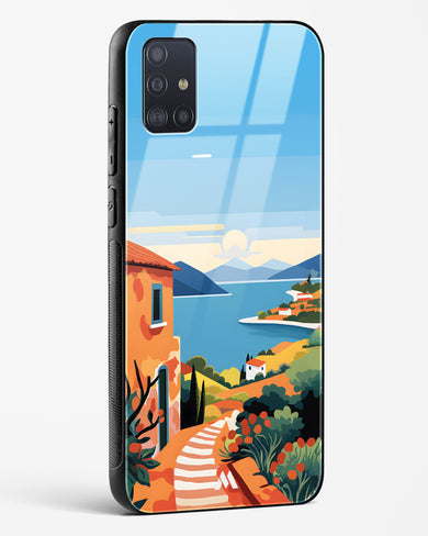 Mediterranean Escape Glass Case Phone Cover (Samsung)