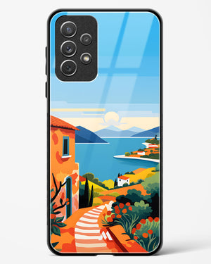 Mediterranean Escape Glass Case Phone Cover (Samsung)