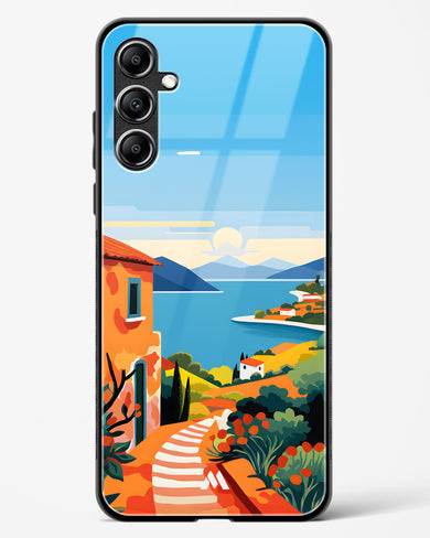 Mediterranean Escape Glass Case Phone Cover (Samsung)