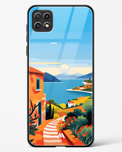 Mediterranean Escape Glass Case Phone Cover (Samsung)