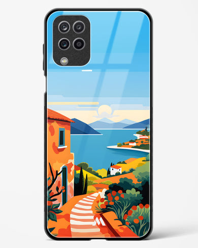 Mediterranean Escape Glass Case Phone Cover (Samsung)