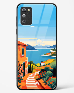Mediterranean Escape Glass Case Phone Cover (Samsung)