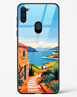 Mediterranean Escape Glass Case Phone Cover (Samsung)