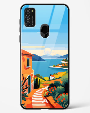 Mediterranean Escape Glass Case Phone Cover (Samsung)